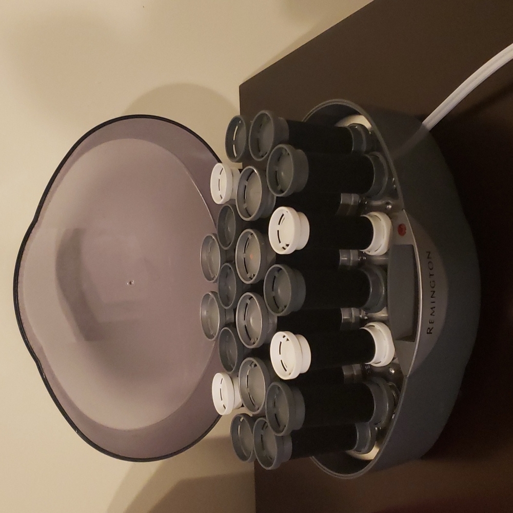 Remington Velvety Soft Protection Ionic Hairsettet - 20 Velvety Hot Rollers
